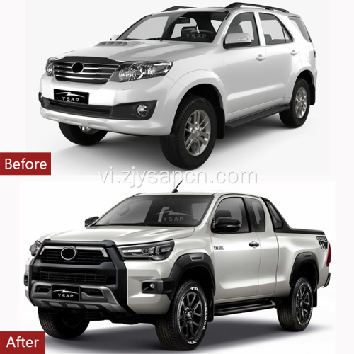 12-15 Thay đổi Fortuner thành 2021 Hilux Rocco Kit